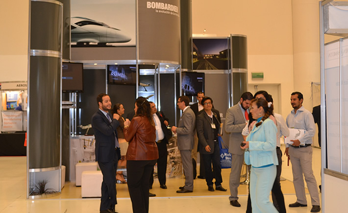 La canadiense Bombardier, con presencia en Querétaro estará presente en Aerospace Meetings Central América. (Foto: VI). 