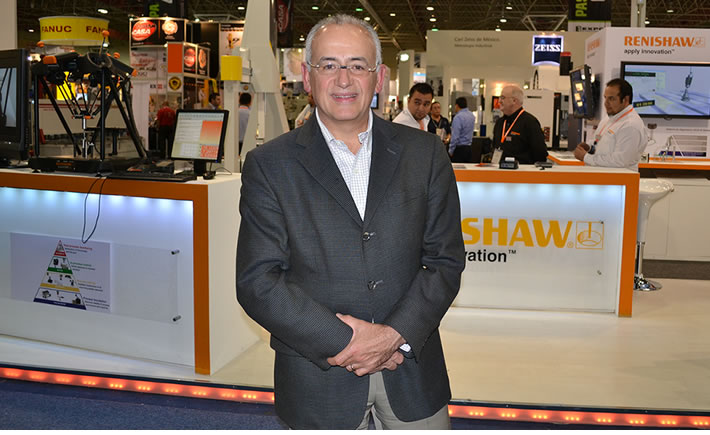 El director General de EJkrause, José Navarro, afirma que ExpoManufactura 2014 es una de las ferias más importantes tanto a nivel nacional como internacional para la industria manufacturera. (Foto: VI).