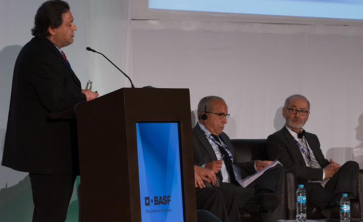 Ted Kawashima, jefe de la oficina Norteamérica de la asociación de autopartes de Japón, informó que ese país incrementará sustancialmente la producción de las fábricas de origen nipón en México. (Foto: Al Volante).