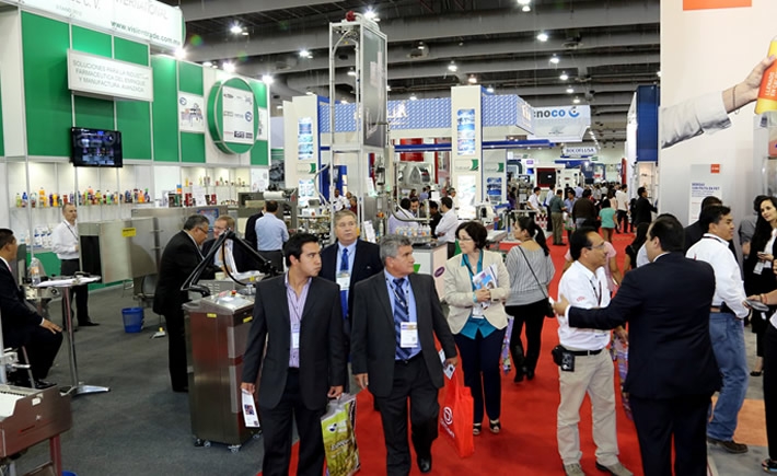 Las empresas de alimentos  proyectan invertir en promedio para este 2014 un 17% más en maquinaria de envase. (Foto: Expo Pack 2014). 