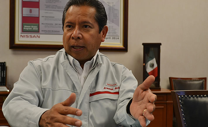 Armando Ávila Moreno, vicepresidente de Manufactura de Nissan Mexicana. (Foto: VI)