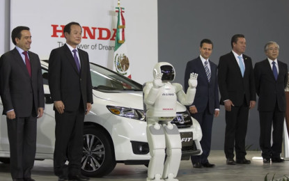 Honda inaugura su planta en Celaya