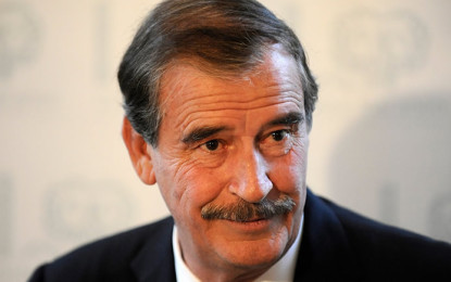 Vicente Fox, presente en el  Congreso Internacional de RH