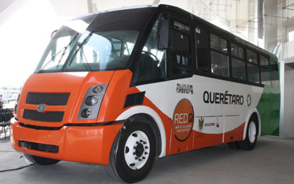 DINA fortalece transporte sustentable en Querétaro