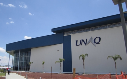 Unaq, sede de taller de anodizado para aeroespacial