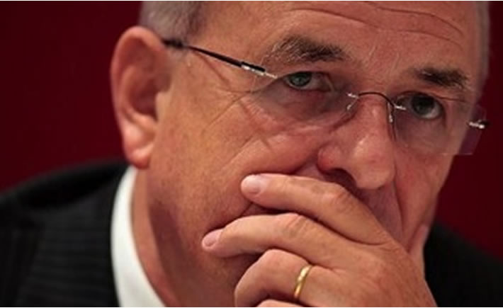 Martin Winterkorn, presidente del consejo de VW AG (Foto archivo).