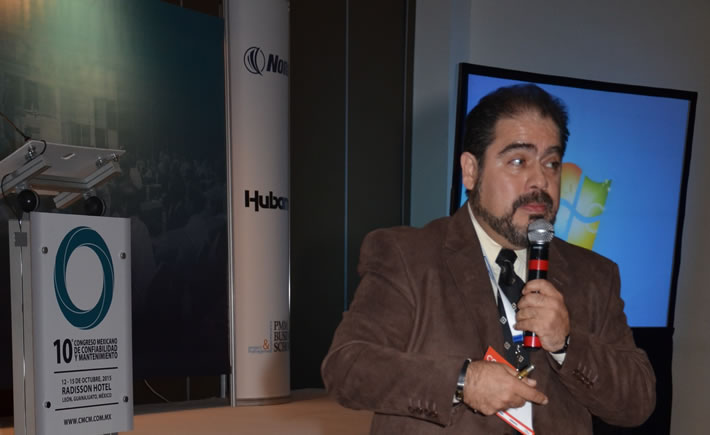 Jorge Mario García Manzano, gerente de Mantenimiento de General Motors (GM), planta Ramos Arizpe. (Foto: VI)