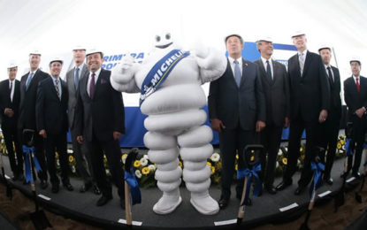 Michelin inicia construcción de su planta en Guanajuato