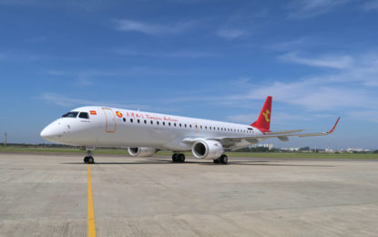 Embraer lidera la industria de la aviación regional china