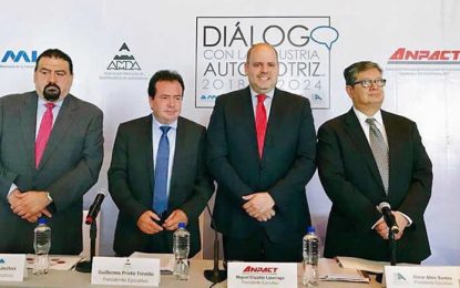 Industria automotriz expone sus prioridades de cara al nuevo gobierno