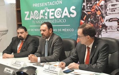 Crearán Clúster automotriz en Zacatecas y  llegará más inversión