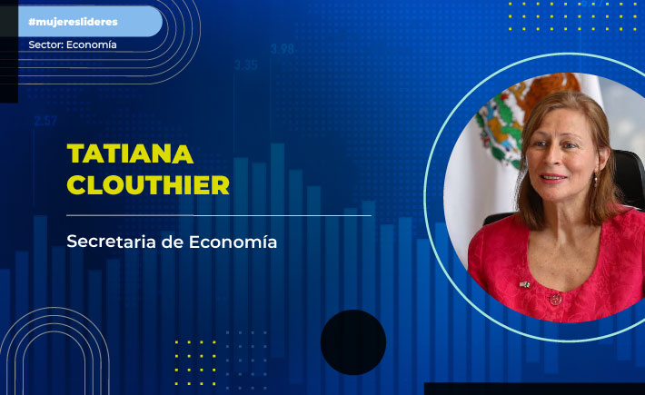 Tatiana Clouthier, Secretaria de Economía. (Foto: SE) 