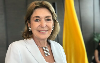 “Completa y dinámica”, la agenda México-Colombia: Patricia Cárdenas