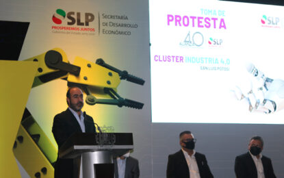 SLP crea clúster de industria 4.0; potenciará las capacidades productivas