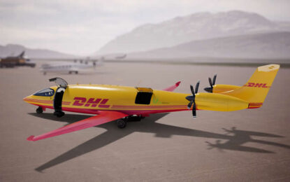 Integra DHL Express la primera red de carga aérea 100% eléctrica