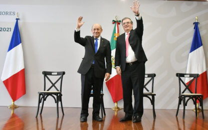 México, socio privilegiado de la relación Francia-AL: Le Drian