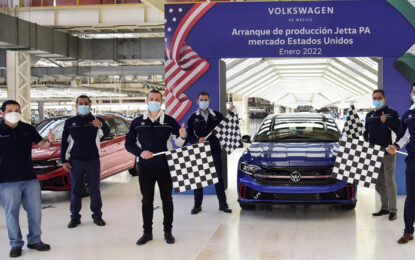 La planta de VW en Puebla inicia producción de Jetta 2022 para mercado de EU