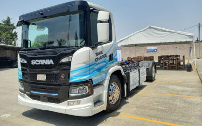Onest Logistic planea la comercialización del camión 100% eléctrico de Scania