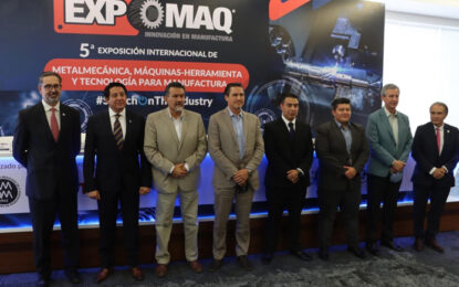 Expomaq 2022: habrá una mejoría del 8 al 10% en la importación de maquinaria en México