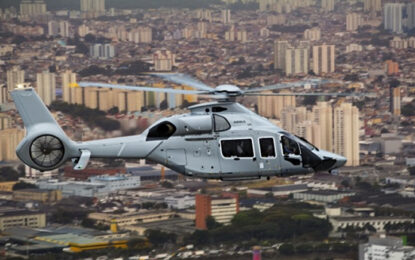 El 1er  H160 de Airbus Helicopters volará en América Latina, en Brasil