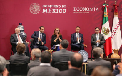 En la política industrial de México cuatro ejes transversales y cinco sectores estratégicos