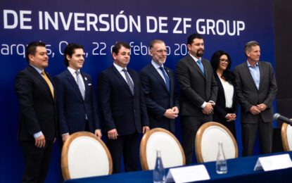 Inyecta ZF Group 240 mde a sus plantas en Querétaro