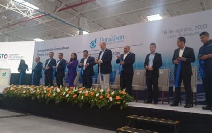 Donaldson inaugura planta en León para atender demanda en LATAM