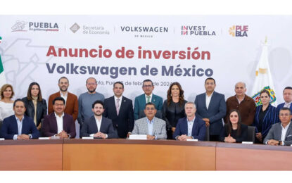 VW de México potencializará la electromovilidad en Puebla, invertirá 942 mdd