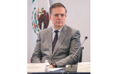 Ebrard: La integración entre EE.UU. y México hace necesario llegar a un acuerdo por el bien de millones de trabajadores y empresas