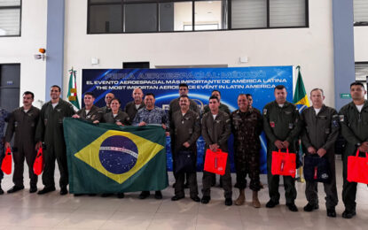 Brasil aterriza en Santa Lucía: KC-390 y Fuerza Aérea en FAMEX 2025