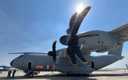Airbus presentó el A400M en FAMEX 2025: el avión que redefine el transporte militar
