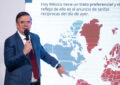 Celebra Marcelo Ebrard que el TMEC sobrevive a la nueva arquitectura arancelaria de EU