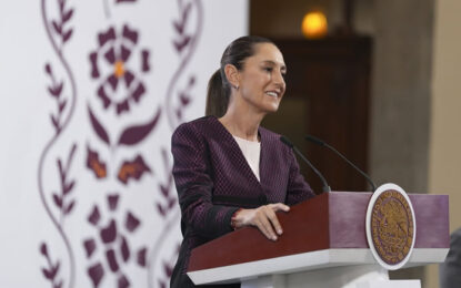 Sheinbaum celebra que las autopartes mexicanas queden exentas de aranceles en Estados Unidos gracias al T-MEC